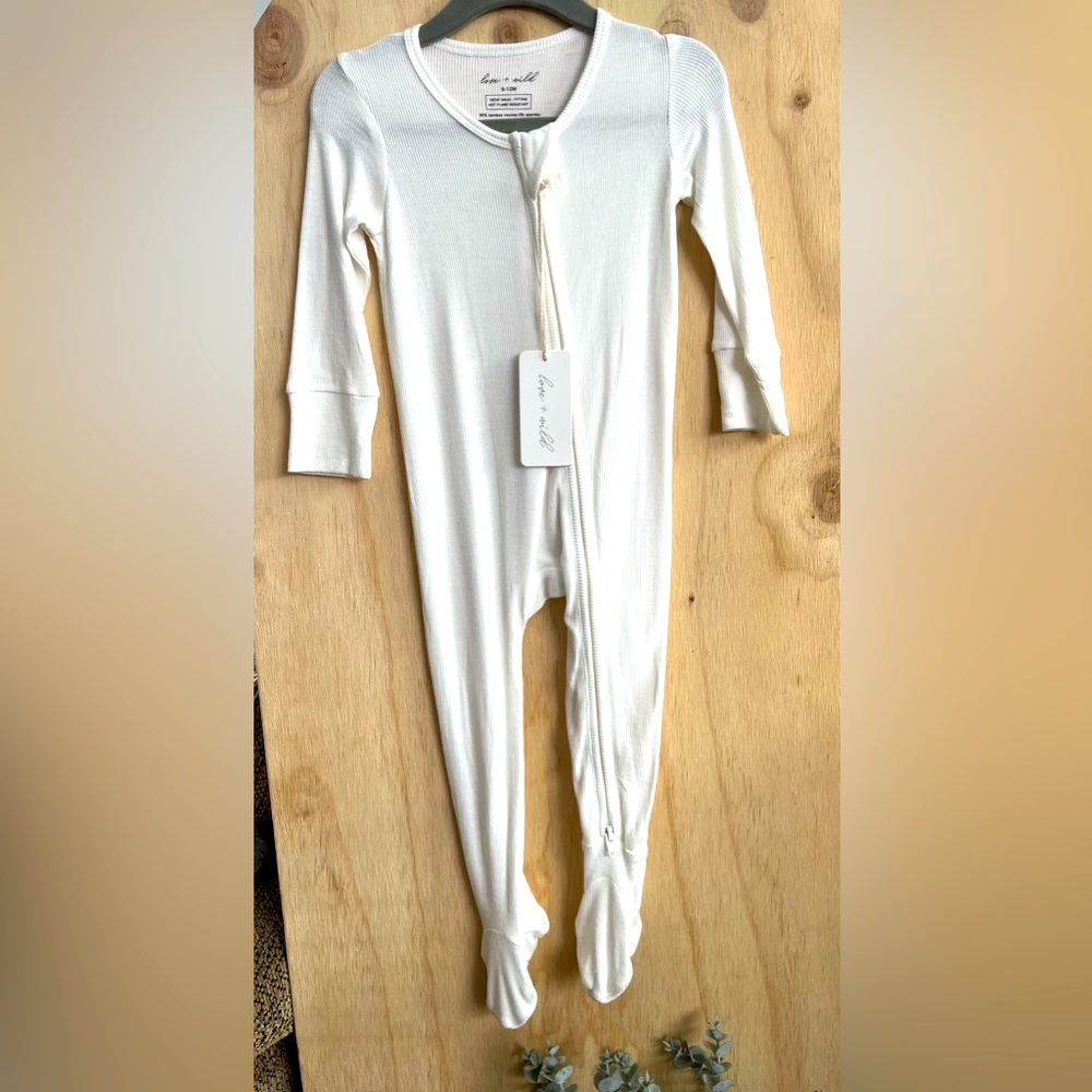 Baby Ribbed Footie Outfit